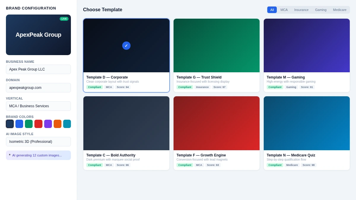 LitmuSite Template Gallery